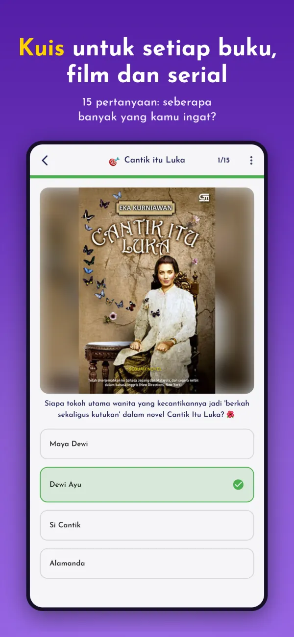 Kuis untuk setiap buku, film dan serial. 15 pertanyaan: seberapa banyak yang kamu ingat?