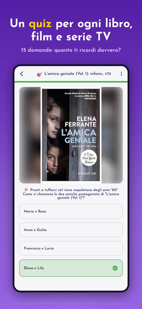 Un quiz per ogni libro, film e serie TV. 15 domande: quanto ti ricordi davvero?