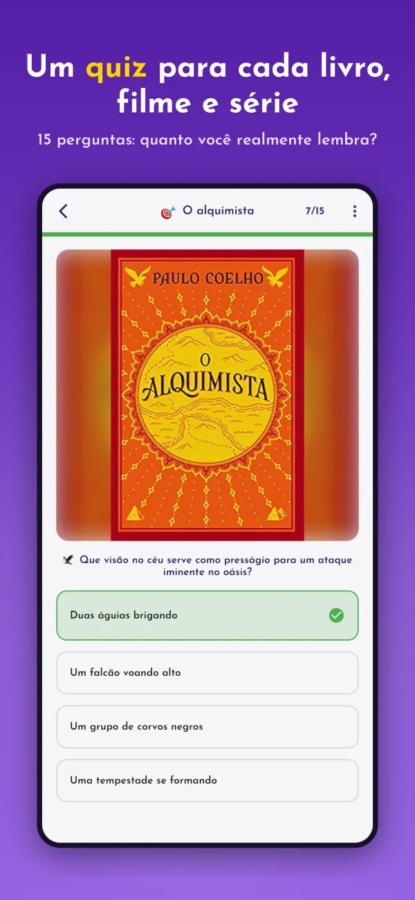 Um quiz para cada livro, filme e série. 15 perguntas: quanto você realmente lembra?