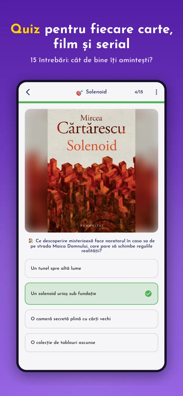 Quiz pentru fiecare carte, film și serial. 15 întrebări: cât de bine îți amintești?